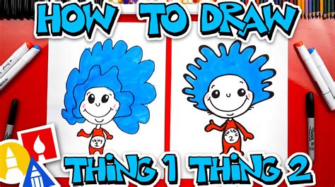 Objectively definition, in a way that is not influenced by personal feelings or prejudices: How To Draw Thing One And Thing Two - Art For Kids Hub
