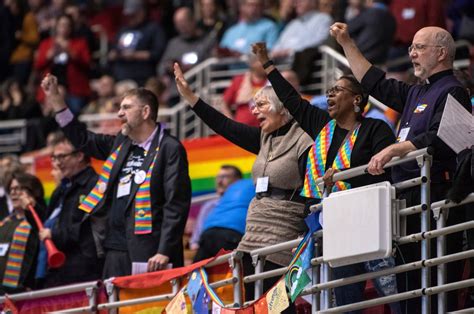 Methodists Vote To Oppose Same Sex Marriage And Gay Clergy Causing Some To Fight While Others