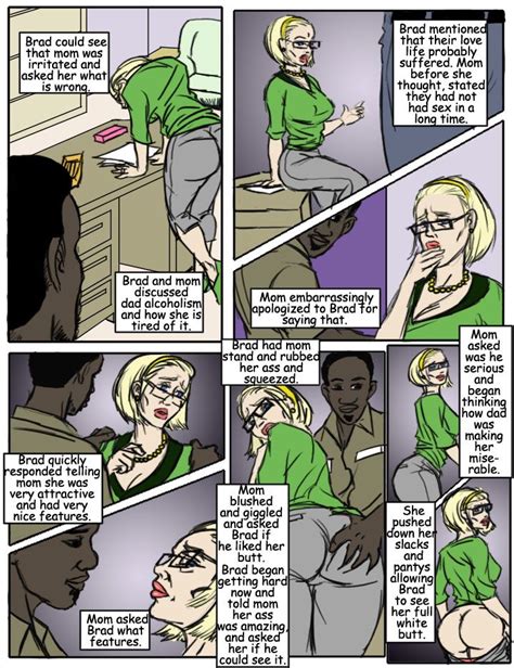 Mom Illustrated Interracial Porn Cartoon Comics
