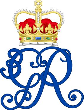 Royal Monogram of King George III of Great Britain, Variant 3 | King george ii, King george iv ...