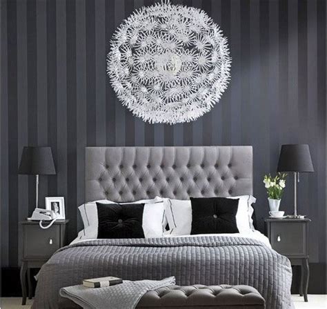Zara marble metallic wallpaper soft grey silver. 15 Black and White Bedroom Ideas | Home Design Lover