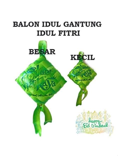 Ucapan menyambut ramadhan marhaban ya ramadhan selamat menunaikan ibadah puasapuasa di bulan ramadhan adalah salah satu bagian dari lima rukun yang ada dalam agama islam. Jual Hiasan Lebaran Murah Balon Hari Raya Ketupat Idul ...