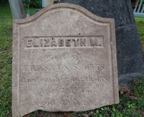 Daniel H Otis Company B Th Connecticut Middletown Otis Family Gravestones