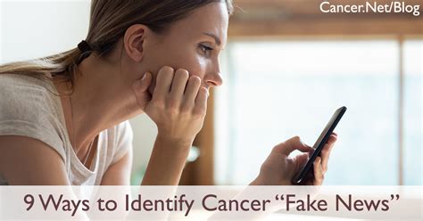 how to tell if cancer information on social media is “fake news” cancer