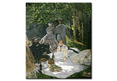 Kunst Reproductie Dejeuner Sur L Herbe Chailly Claude Monet