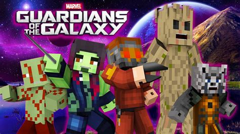 Minecraft Mods Guardians Of The Galaxy Mod Showcase Youtube