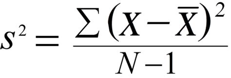 Describe The Sample Variance Using Words