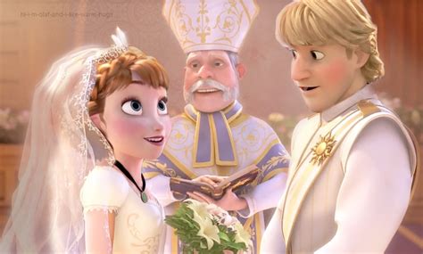 Kristoff And Annas Wedding Frozen Photo 38386232 Fanpop