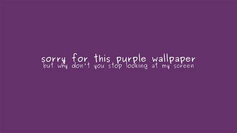 Funny Wallpapers For My Desktop Wallpaper Purple And Funny By
