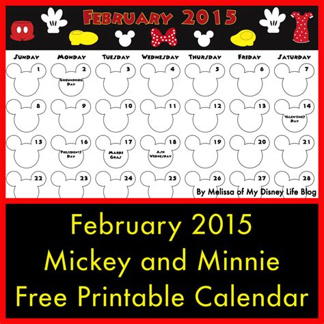If so they will love having their very own princess calendar to keep disney printable calendar 2021. My Disney Life: February 2015 Calendar