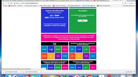 Vocabtest Com