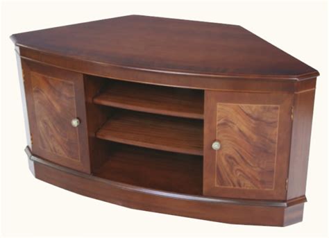 Eckschrank eck halbschrank weiss lackiert landhausstil massivholz weichholz vollholz. Großer Eck TV Schrank mit Glasfront in Mahagoni ...