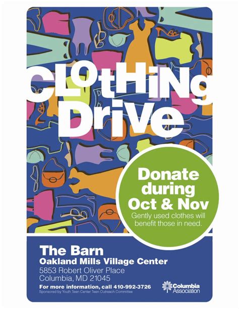 Clothing Drive Flyer Template