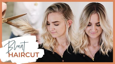 Check spelling or type a new query. Blunt Haircut Tutorial with Face Framing Layers Medium ...