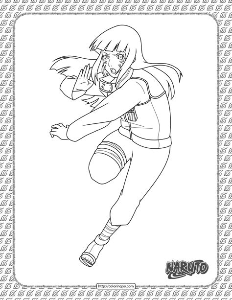 Naruto And Hinata Coloring Pages Coloring Pages