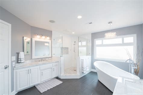 While modern bathrooms may be fully functional and aesthetically pleasing for young homeowners and renters. Modern Master Bathroom Remodel - NKBA