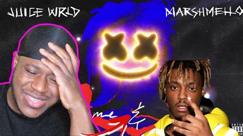 Juice Wrld Ft Marshmello Come And Go Official Audio Reaction Youtube