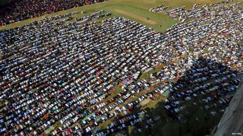 Eid Al Fitr Celebrated Across Africa Bbc News