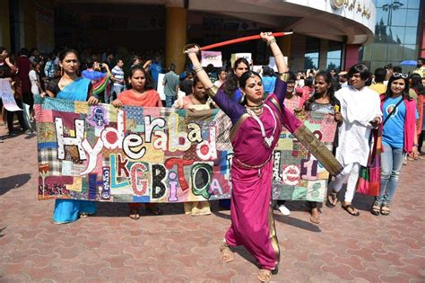 In Pictures Lgbt Community Take Out Queer Swabhiman Pride 2018 In