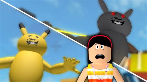 NÃo Deixe O Pikachu Gigante Zangado Te Engolir Roblox A Very