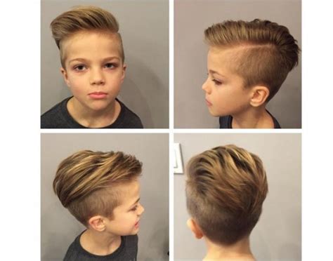 Fryzury dla małych chłopców - modne propozycje prosto z salonu | Boy