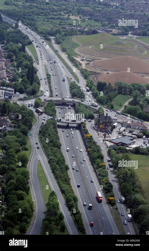 Target Roundabout A40 Motorway Aerial Views Of Ealing Northolt West