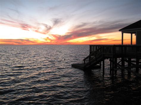 Lake Pontchartrain Sunset Rick Berg Flickr