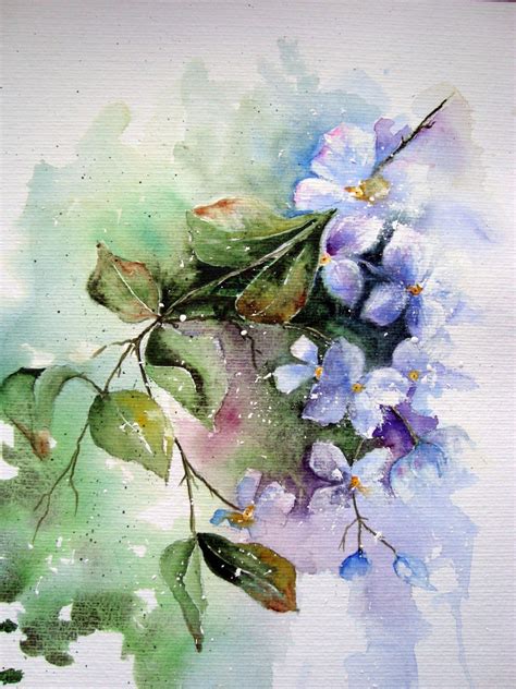 Watercolour Florals This Website Has Lots Of Good Tips Through Out