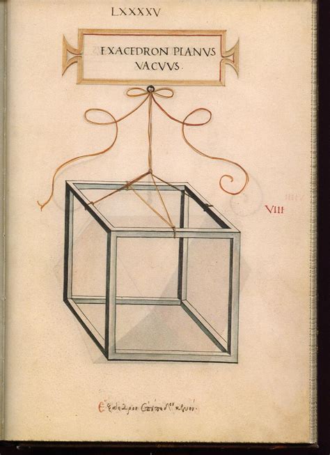 Leonardo Da Vinci S Geometric Sketches Cube