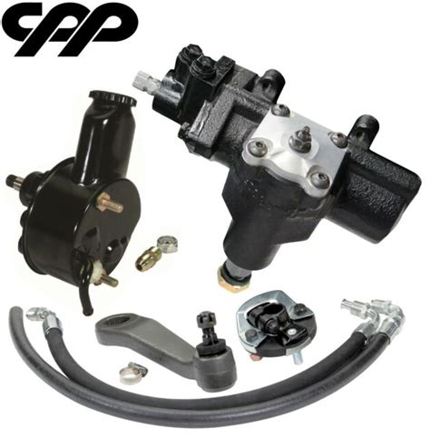 1969 69 Chevy Camaro Bbc Power Steering Gearbox Conversion Kit 396 427