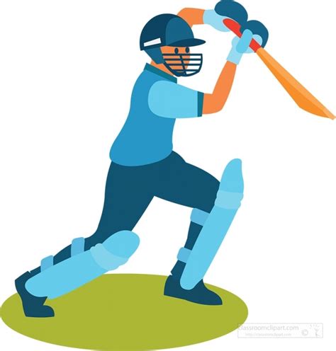 Cricket Clipart Girl Batting Playing Cricket Clipart