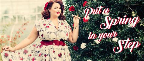 Put A Spring In Your Step Retro Glam