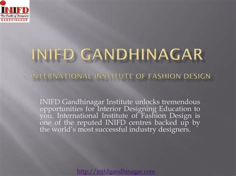 Ppt Fashion And Interior Design Institute Gujarat Powerpoint