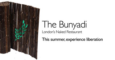 The Bunyadi In London Wants You To Dine Naked