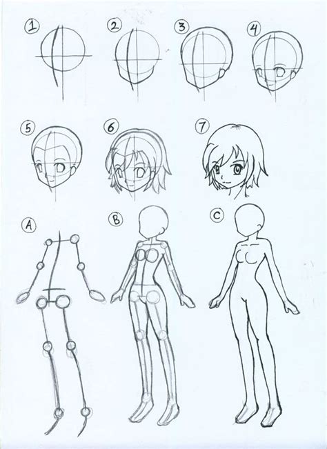 How To Draw Anime Characters Step By Step 30 Examples