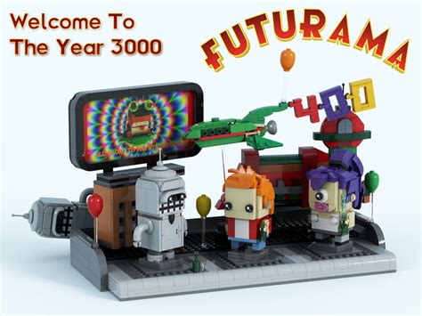 Lego Ideas Futurama Welcome To The Year 3000