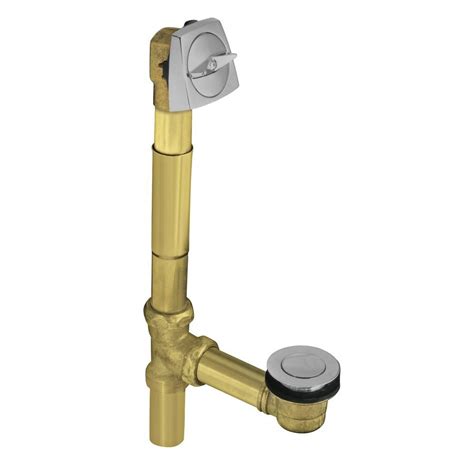We carry the hard to find kohler linkage assemblies for older bathtub flip drains. KOHLER Clearflo 1-1/2 in. Brass Adjustable Pop-up Drain in ...