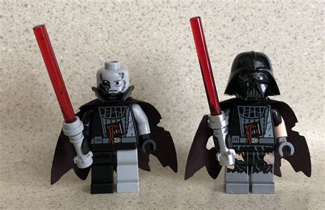 My Two Custom Battle Damaged Darth Vader Minifigs Lego