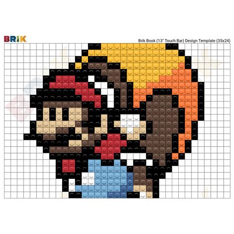 Mario Pixel Art Grids Pixel Clip Art Grid Clip Art Super Mario Bros