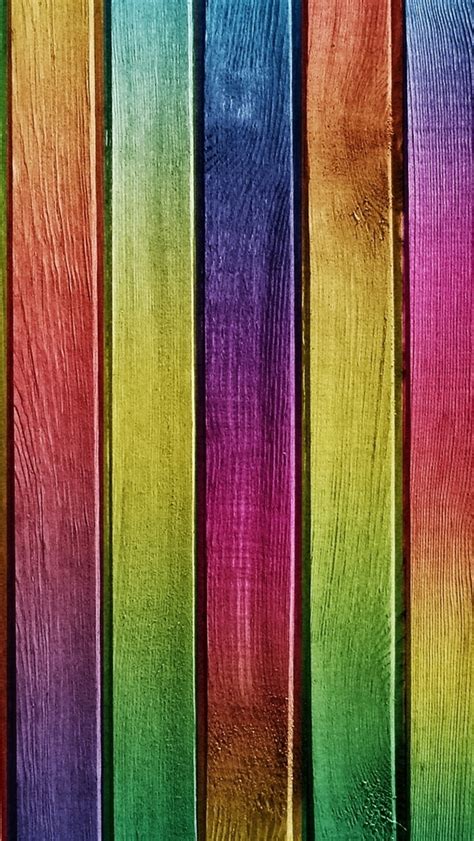Colorful Wood Iphone Wallpapers Free Download