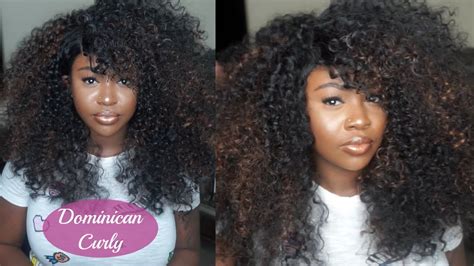 Outre Dominican Curly Lace Wig Cut Style Slay Youtube