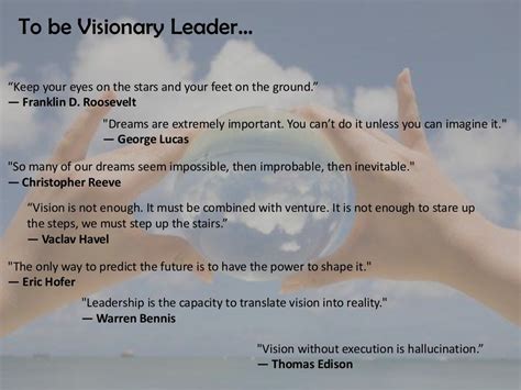 Visionary Leadership