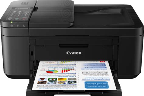 Print a taste page & see if the canon printer is configured properly. Canon PIXMA TR4520 Wireless All-In-One Printer Black ...