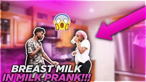 Breast Milk In Milk Prank On Girlfriend Revenge Youtube