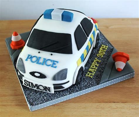 Maybe you would like to learn more about one of these? Cute Police car | Polizei kuchen kindergeburtstag, Kuchen ...