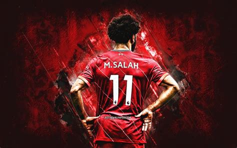 Download Wallpapers Mohamed Salah Liverpool Fc Egyptian Footballer