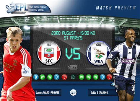West brom and southampton are 2 of the leading football teams in europe. Southampton vs West Brom Preview | Team News, Facts & Key ...