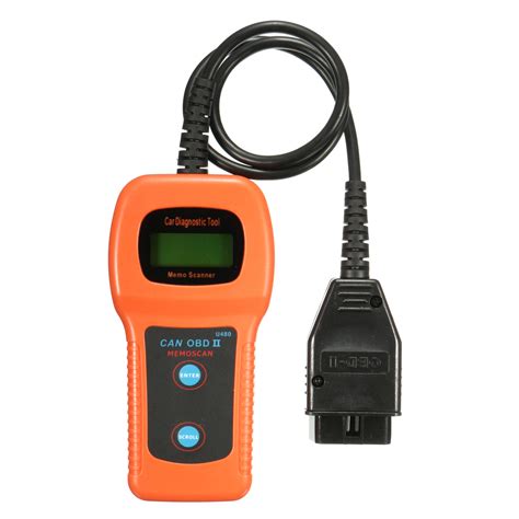 Direct from 3rd party supplier: Car Diagnostic Scanner Tool U480 CAN OBDII OBD2 Memo ...