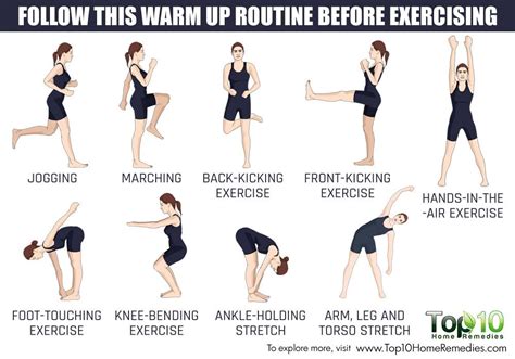 How To Do Warm Up Before Exercise Top 10 Home Remedies