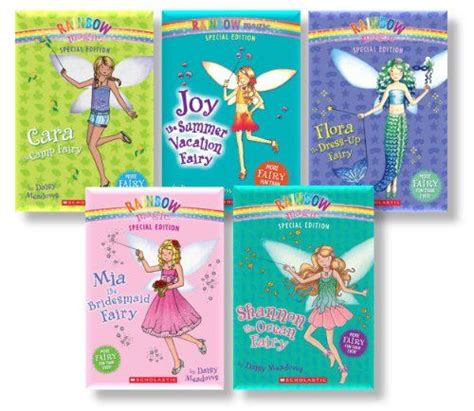 Rainbow Magic Special Edition Fairy Collection 5 Books By Daisy